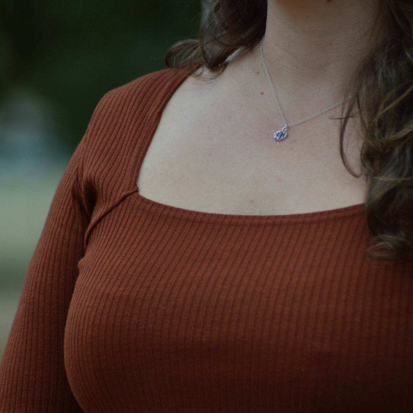 Forest Sky Dainty Necklace