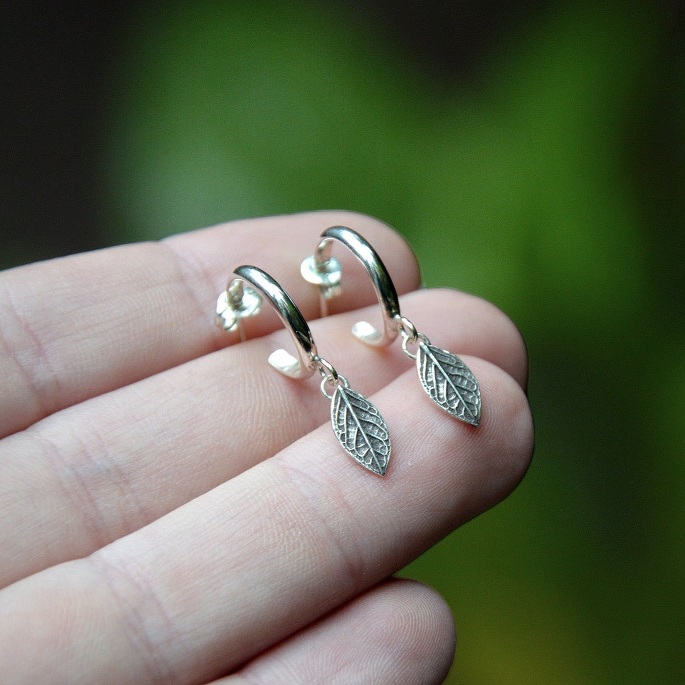 Leaf Hoops