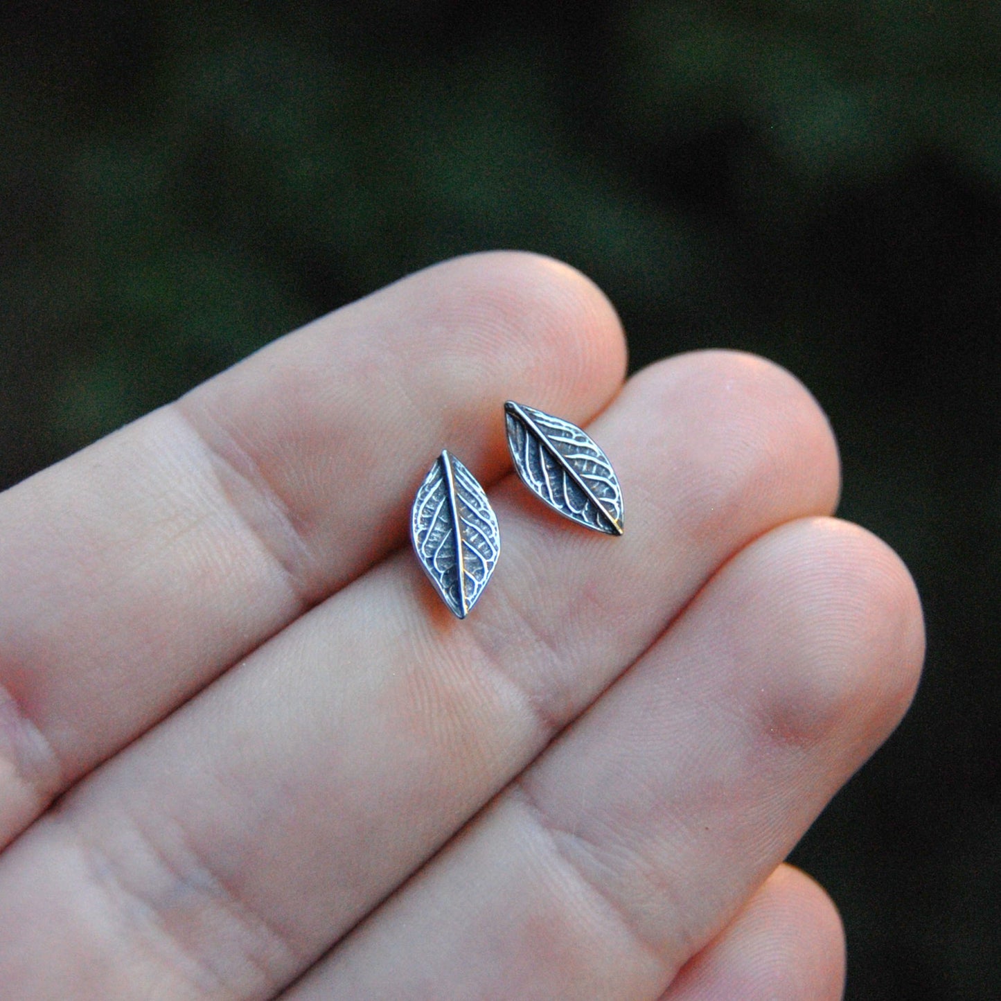 Spring Leaf Studs