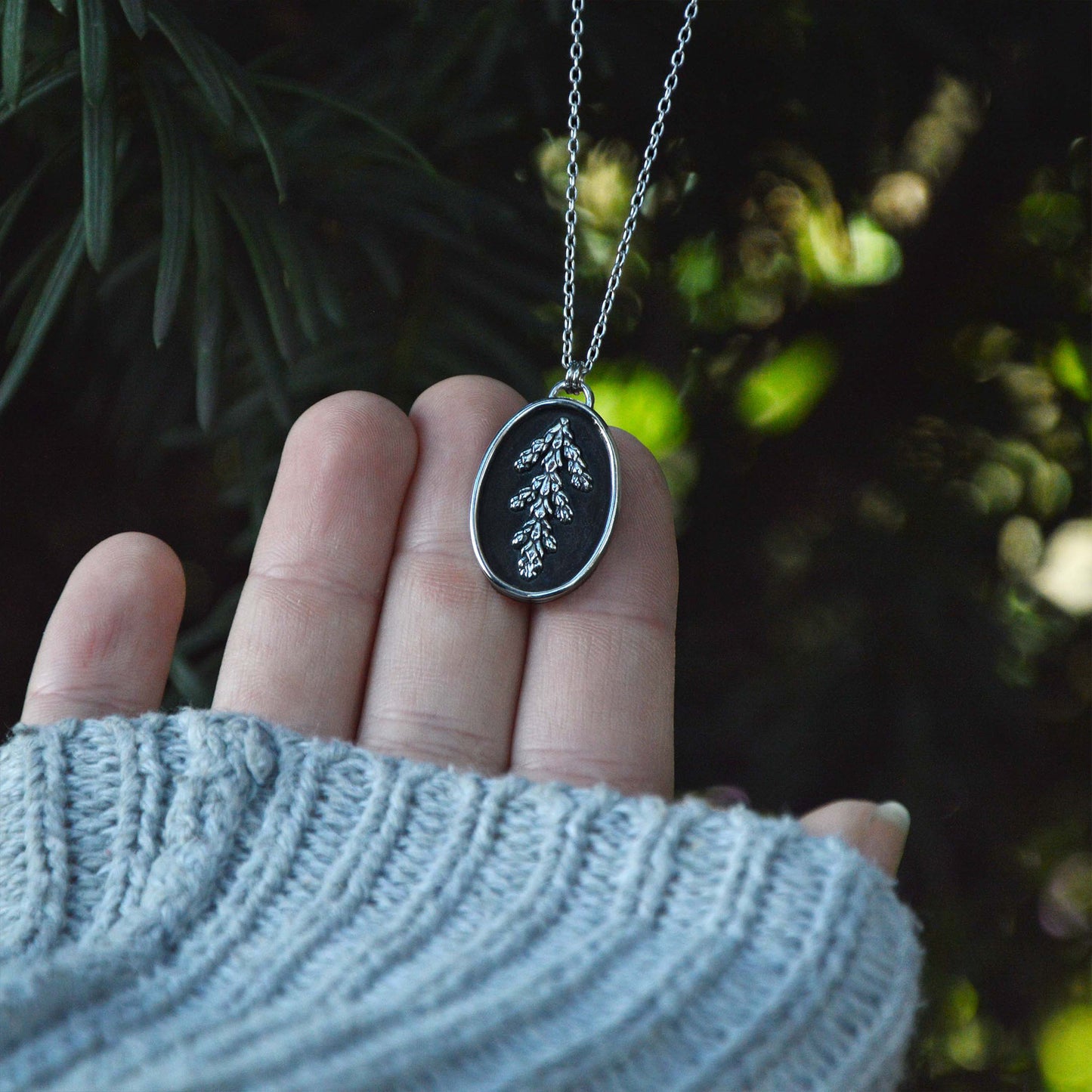 Cedar Token Necklace