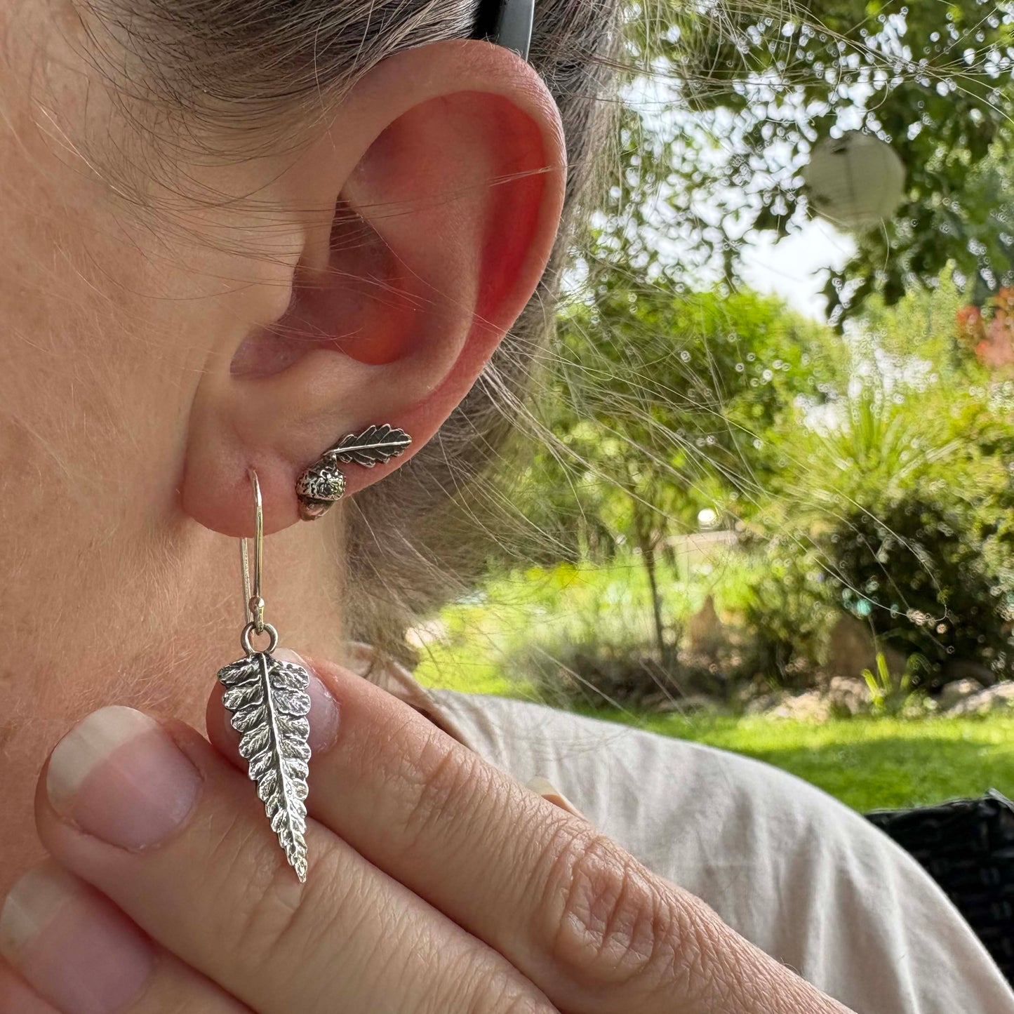 Frond Earrings